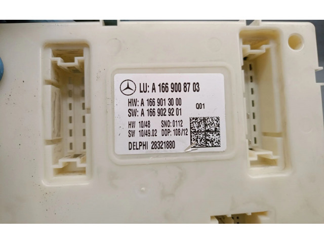 Модуль управления BSM A1669008703, 28321880DELPHI   Mercedes-Benz ML AMG W164