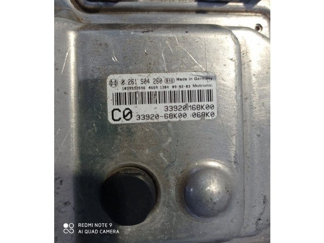 Блок управления двигателя 0261S04260, 0261S04260   Suzuki Alto