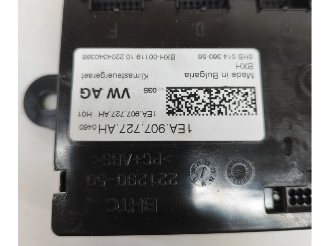 Блок управления климат-контролем 1EA907727AH, 5HB01436056   Skoda Enyaq iV