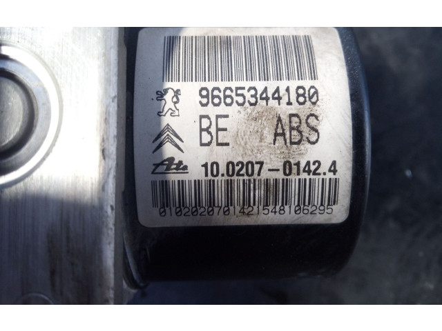 Jednotka ABS 9665344180, P3-A8-9-5   Peugeot 207 2009