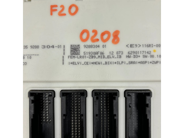 Řídící jednotka 9288304, 6290117142   BMW 1 F20 F21 2014