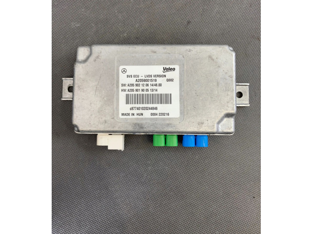 Модуль блока управления камерой A2059001519, A2059001519   Mercedes-Benz C W205 2014