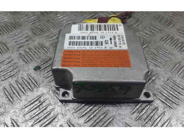 Блок подушек безопасности 0285001373   Mercedes-Benz C W203