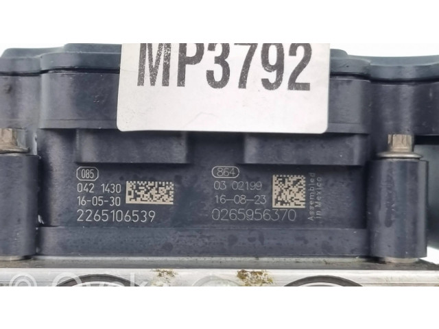 Блок АБС P68222745AG, 0265257346   Chrysler  Pacifica  2017- года