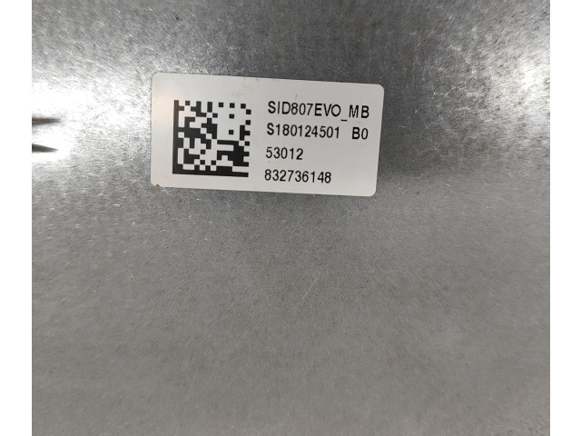 Řídící jednotka S180123008, 832736148   Peugeot 5008 2013