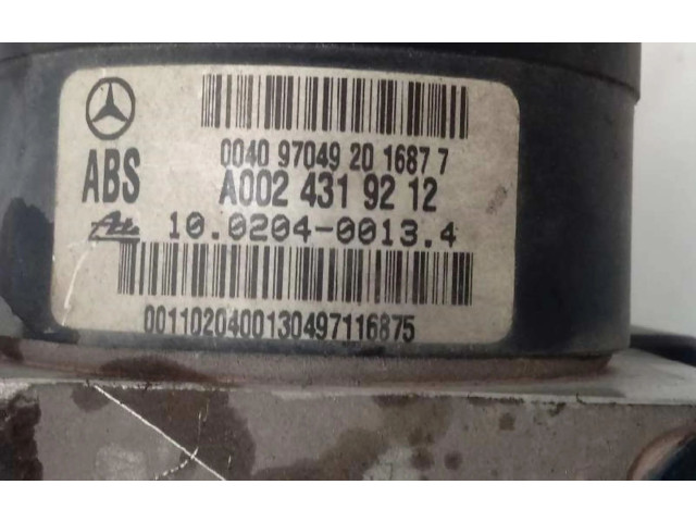 Jednotka ABS A0024319212   Mercedes-Benz SLK R170 