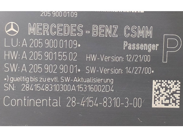 Píst A2059000109, A2059029001   Mercedes-Benz C W205    651921 