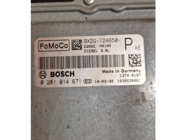 Řídící jednotka 9X2Q12A650, 1039S36681   Land Rover Range Rover Sport L320 2011