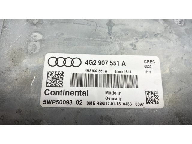 Блок управления двигателя 4G2907551A, 4H2907551A   Audi A7 S7 4G