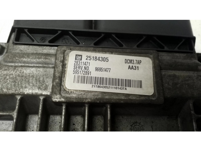 Řídící jednotka 28311471, 25184305   Chevrolet Captiva 2012