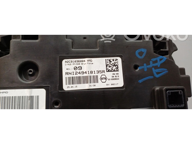 Дисплей    249418135R   Renault Espace V (RFC)
