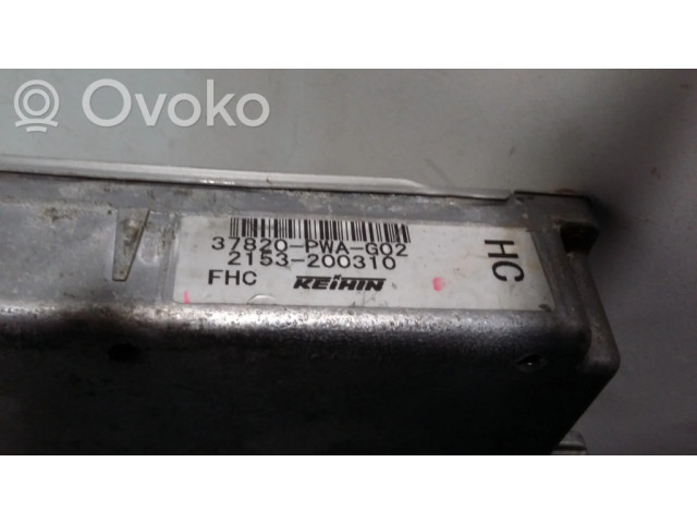 Řídící jednotka 37820PWAG02, 2153200310   Honda Jazz 2005