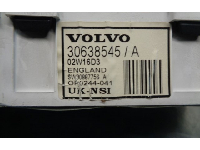 Панель приборов 30638545   Volvo S40, V40       