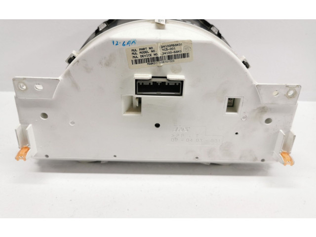 Панель приборов 34100M68K01, 3410068K0   Suzuki Alto       