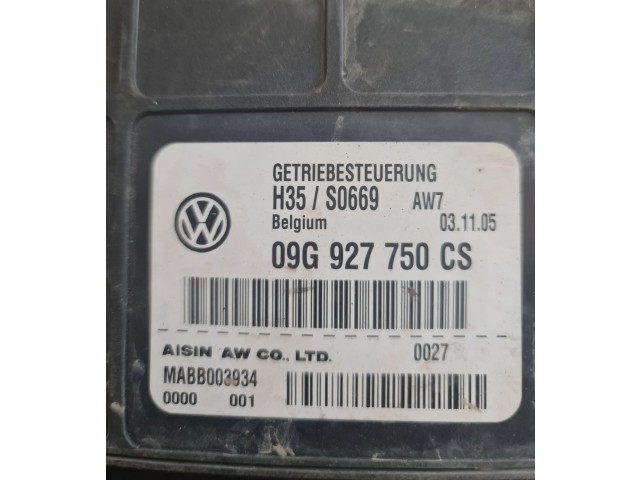 Блок управления коробкой передач H35S0669, 09G927750CS   Volkswagen Touran I