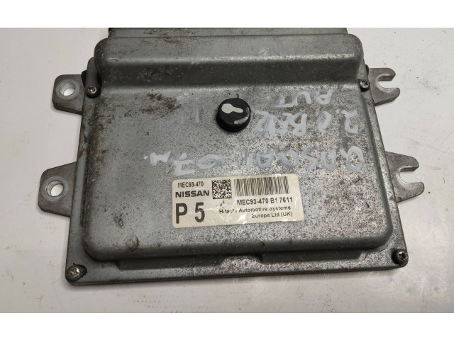 Řídící jednotka MEC93470, B17611   Nissan Qashqai 2009