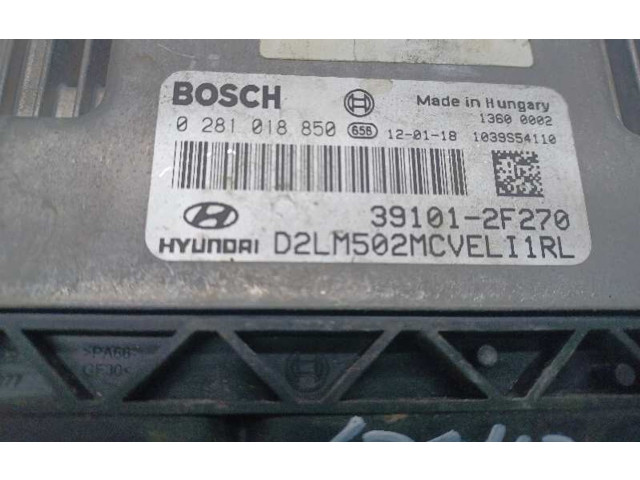 Řídící jednotka 391012F270, 0281018850   Hyundai ix35 2012
