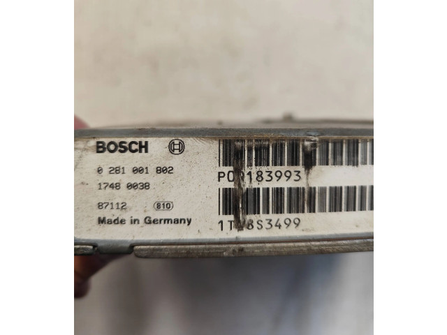 Řídící jednotka 08183993, 0281001802   Volvo S70  V70  V70 XC 1996