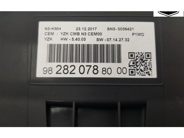 Přístrojová deska  Opel Crossland X 2018 9828207880, 9828207880  