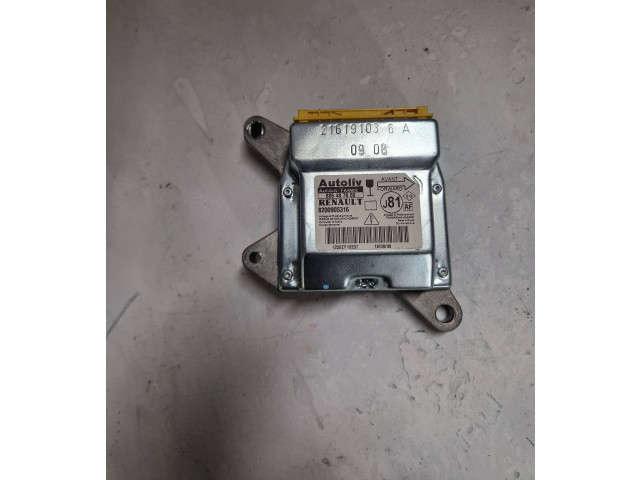 Блок подушек безопасности 8200905316, 605487800   Renault Espace -  Grand espace IV