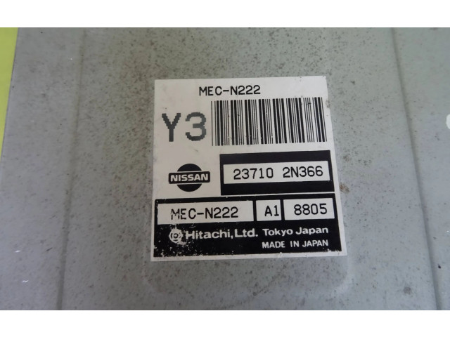 Řídící jednotka 237102N366, MECN222   Nissan Almera 1998