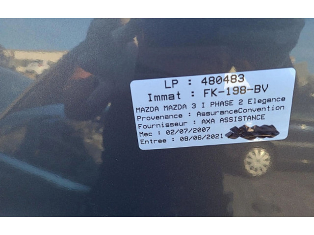 Зеркало электрическое        Mazda 3 I  2003 - 2006 года   