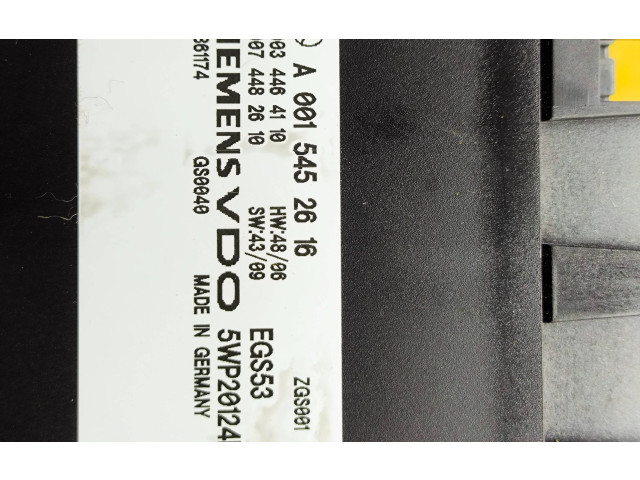 Блок управления коробкой передач A0015452616, A0074482610   Mercedes-Benz C W204