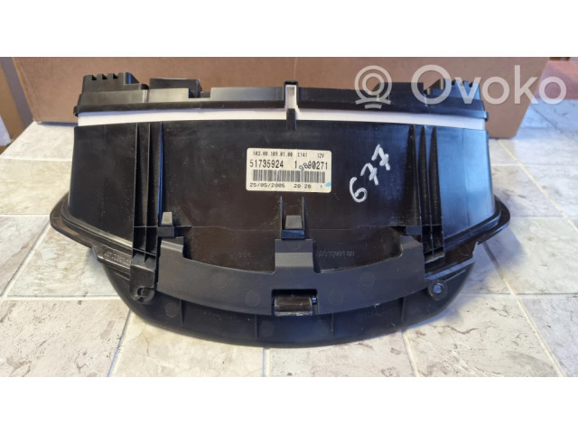 Панель приборов 51735924, 503001090100   Fiat Croma       