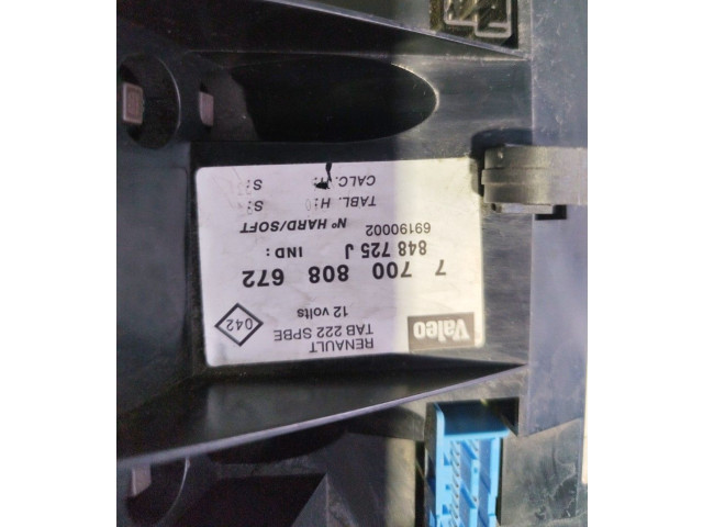 Блок управления климат-контролем 7700808672, 69190002   Renault Safrane