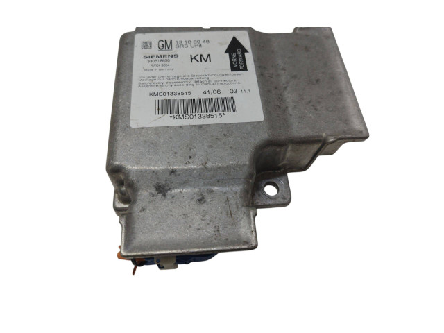 Блок подушек безопасности 13186948, 330518650   Opel Vectra C