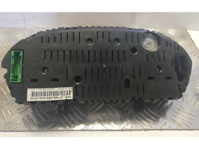 Přístrojová deska  Skoda Fabia Mk1 (6Y) 2002 6Y0920882E  