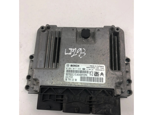 Řídící jednotka 9677013180, 0281017333   Peugeot 207 CC 2009