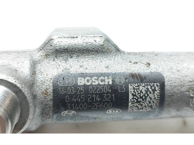 Vstřikovací lišta 314002F600, 0445214321   KIA Sorento     