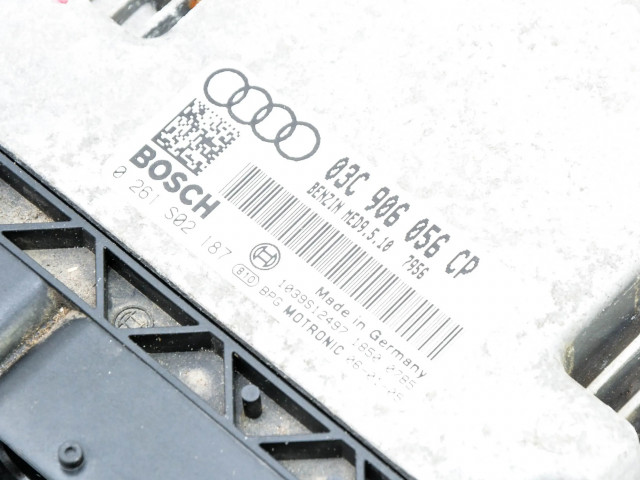 Комплект блоков управления 03C906056CP, 0261S02187   Audi A3 S3 8P