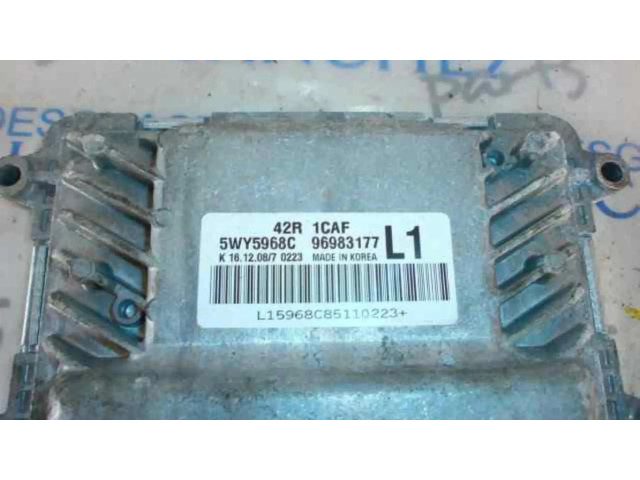 Řídící jednotka 5W45968C, CENTRALITAMOTORUCE   Chevrolet Astra 