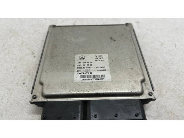 Řídící jednotka A6519007600, A6519010601   Mercedes-Benz A W176 2014