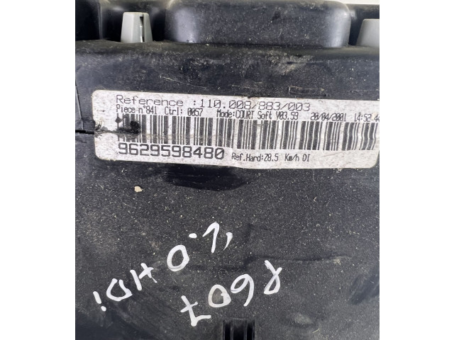 Přístrojová deska  Peugeot 607 2003 9629598480, 110008883003  