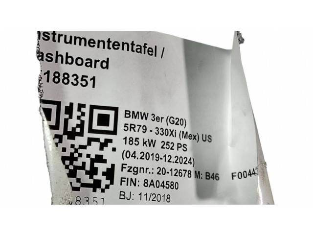Блок управления климат-контролем 9459475, 026860   BMW 3 G20 G21