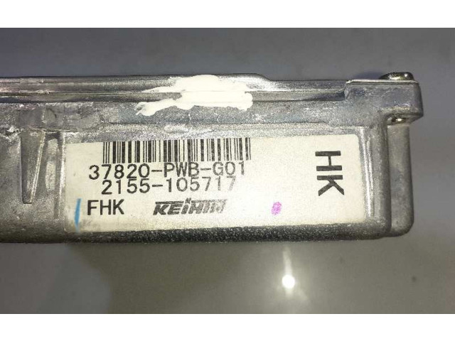 Řídící jednotka 37820PWBG01, 2155105717   Honda Jazz 2002