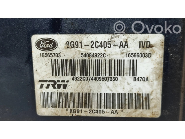 Блок АБС 8G912C405AA, 16565703   Ford  Mondeo MK IV  2007-2014 года