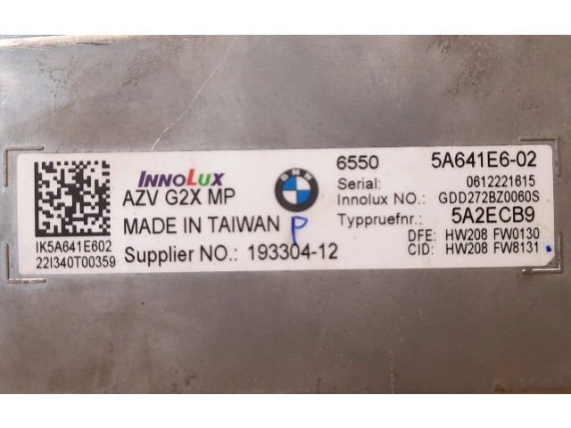 Přístrojová deska  BMW 3 G20 G21 2019 5A641E6, 5A641E6  