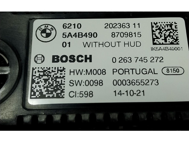 Přístrojová deska  BMW 3 G20 G21 2022 62105B4A589, 62105A4B49001  