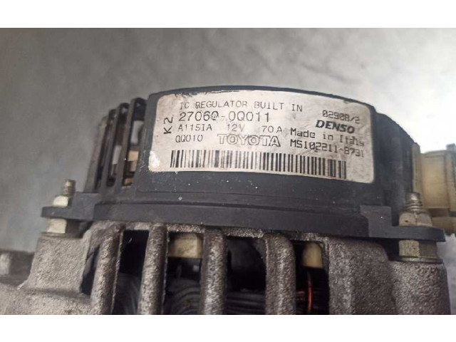 Генератор 270600Q011, MS1022118731   Citroen C1      