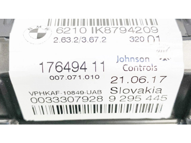 Панель приборов 8794209, 17649411   BMW X1 F48 F49       