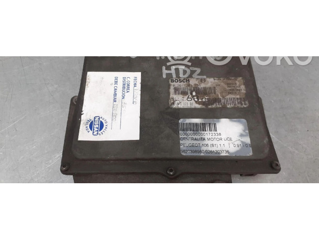 Řídící jednotka 9620398980   Peugeot 106 