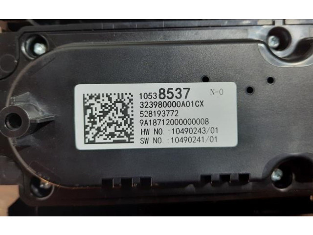 Блок управления климат-контролем 10538537   MG ZS