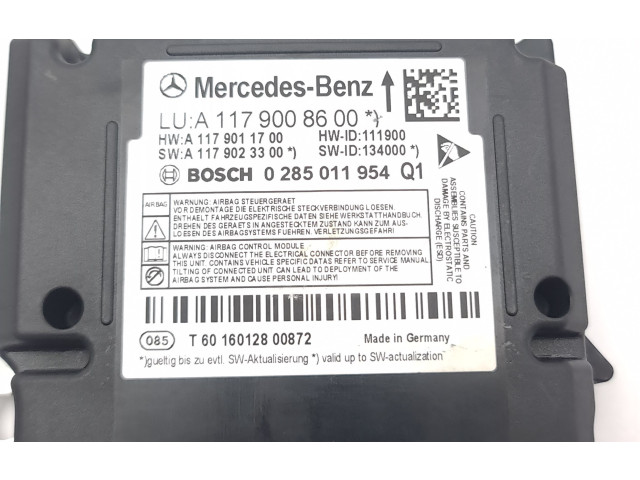 Блок подушек безопасности A1179008600   Infiniti Q30