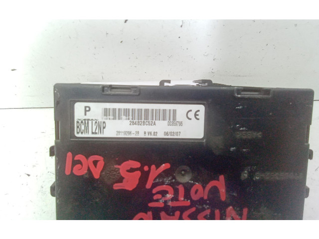Řídící jednotka 8200399038, 284B2BC52A   Nissan Note (E11) 2007