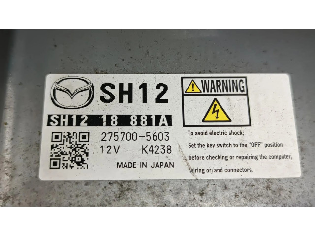 Řídící jednotka SH1218881A, CENTRALITAMOTORUCE   Mazda 3 II 2015