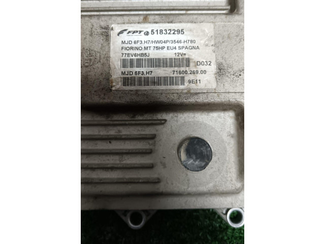 Řídící jednotka MJD6F3H7, 51832295   Fiat Qubo 